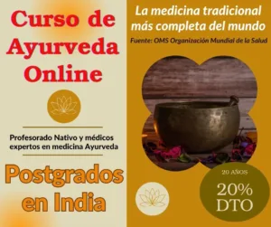 Curso de Ayurveda Online con Diploma Universitario y Doctores Nativos