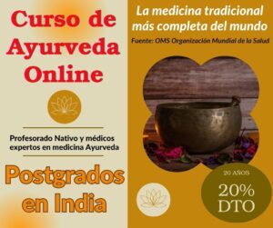 Curso de Ayurveda Online con Diploma Universitario y Doctores Nativos