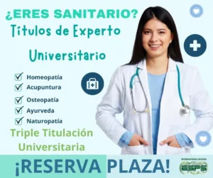 Diplomas universitarios en medicina natural: Homeopatía, acupuntura, osteopatía, naturopatía, ayurveda