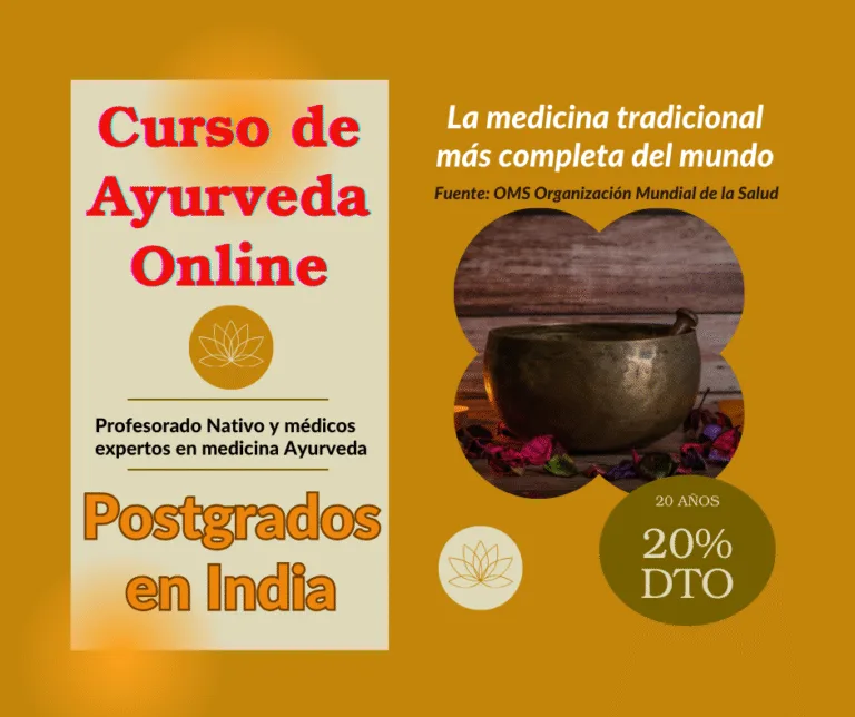 Curso de Ayurveda Online Universitario